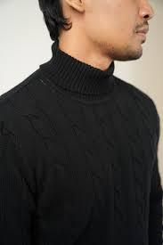 Knit Turtleneck Sweater (Digital)